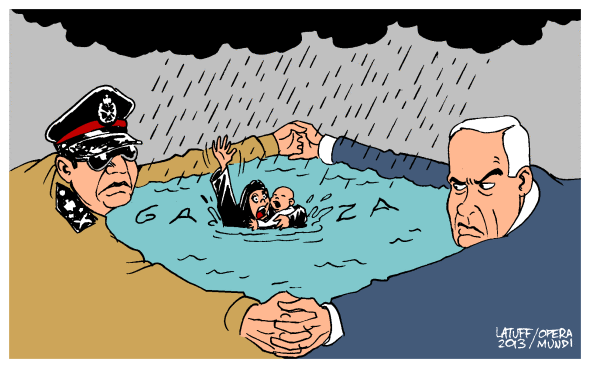 Latuff Sisi Gaza